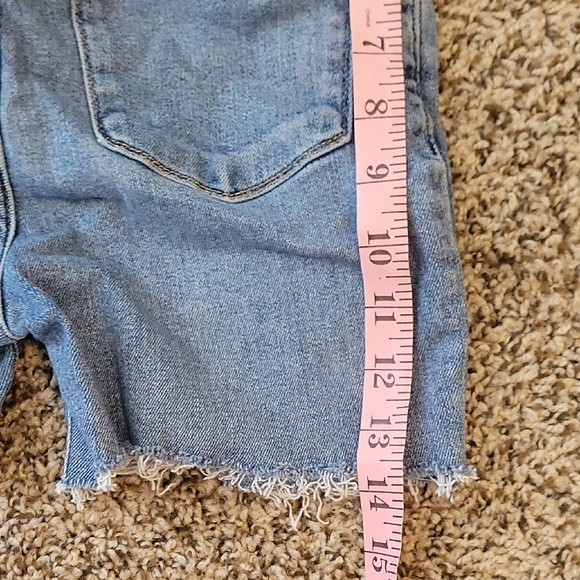 Abercrombie & Fitch Light Blue Jean Shorts 00 - Picture 4 of 6